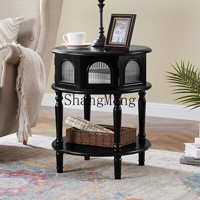 HJ new modern home leisure balcony small round table living room all solid wood sofa edge few
HJ new modern home leisure balcony small round table living room all solid wood sofa edge few