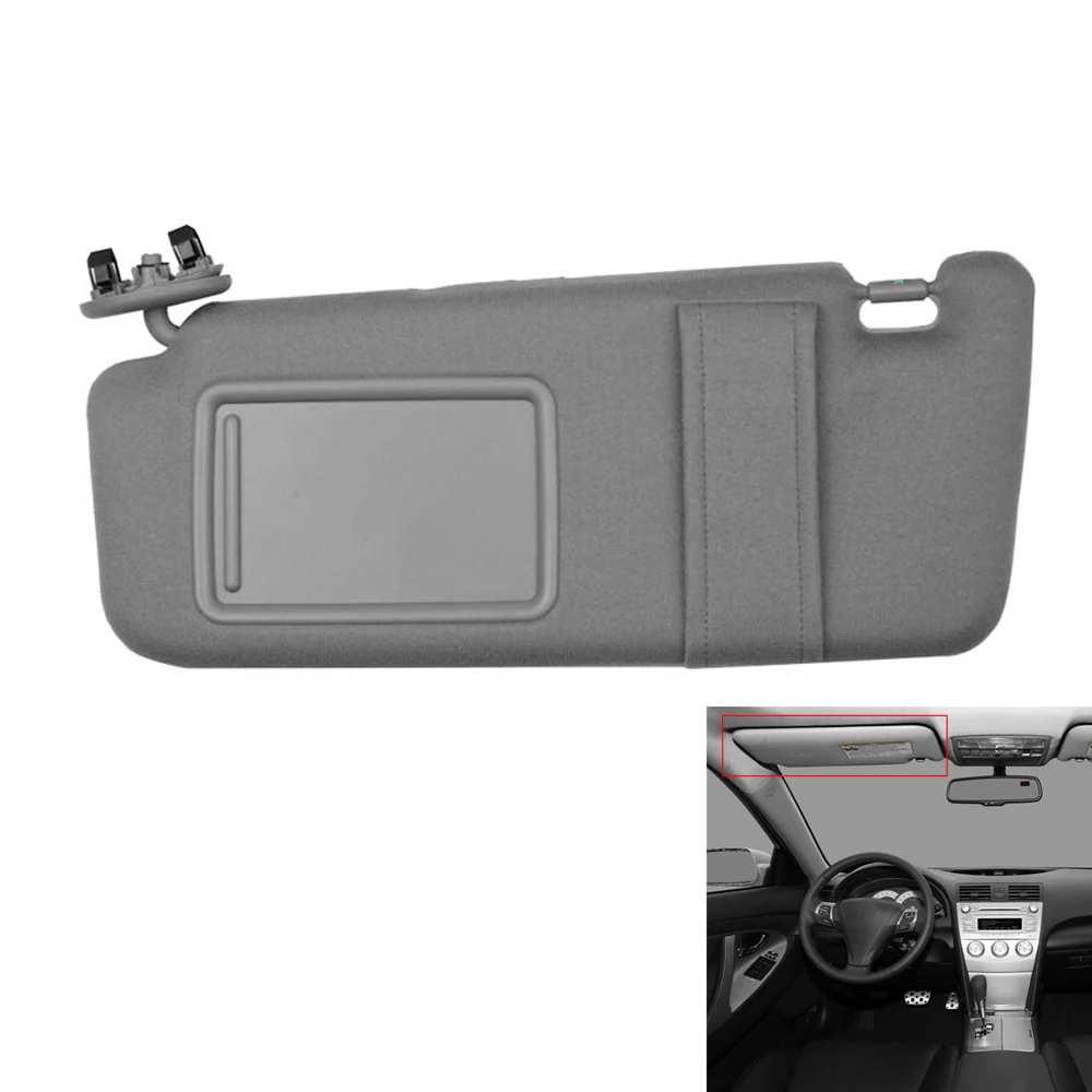 Car Left Right Side Sunshade Sun visor With Mirror for Toyota Camry 2007 2008 2009 2010 2011 LHD 74320-06780-B0 74310-06750-B0
Car Left Right Side Sunshade Sun visor With Mirror for Toyota Camry 2007 2008 2009 2010 2011 LHD 74320-06780-B0 74310-06750-B0