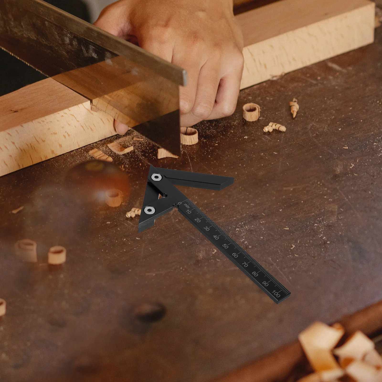 Center Scriber Woodworking Marking Gauge Multi-Function Scribing Tool For Precise Line Center Drilling Locator
Center Scriber Woodworking Marking Gauge Multi-Function Scribing Tool For Precise Line Center Drilling Locator