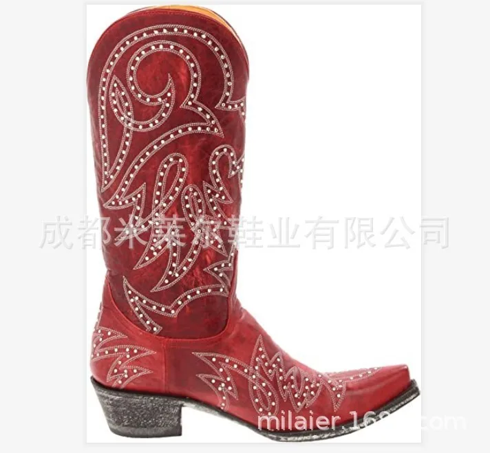PU Leather Boots Slip-On Western Boots Non-Slip Roman Knight Boots
PU Leather Boots Slip-On Western Boots Non-Slip Roman Knight Boots