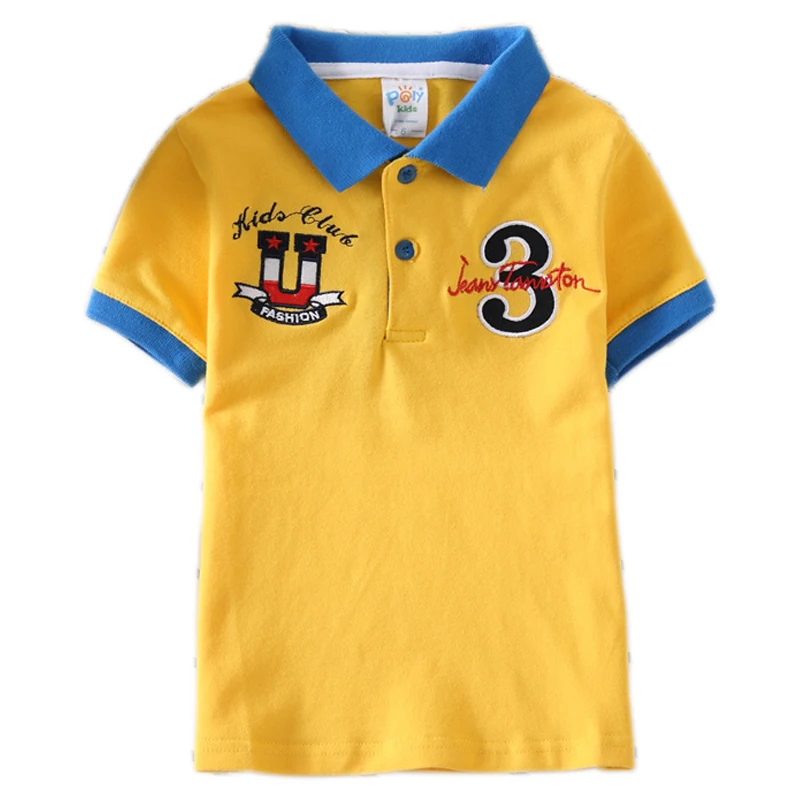 Boys Summer T-shirt Cotton Girls Active clothing Kids No.3 Jersey T-Shirts Turn-Down Collar Tops casual Tees 3-7year overcoat
Boys Summer T-shirt Cotton Girls Active clothing Kids No.3 Jersey T-Shirts Turn-Down Collar Tops casual Tees 3-7year overcoat