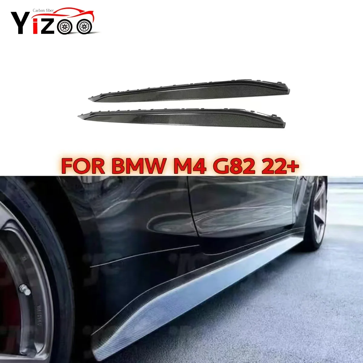 For BMW M4 G82 G83 2021+ 3D Style high quality Dry Carbon Fiber Side Skirts Splitters Cupwings Winglets Canards Apron
For BMW M4 G82 G83 2021+ 3D Style high quality Dry Carbon Fiber Side Skirts Splitters Cupwings Winglets Canards Apron