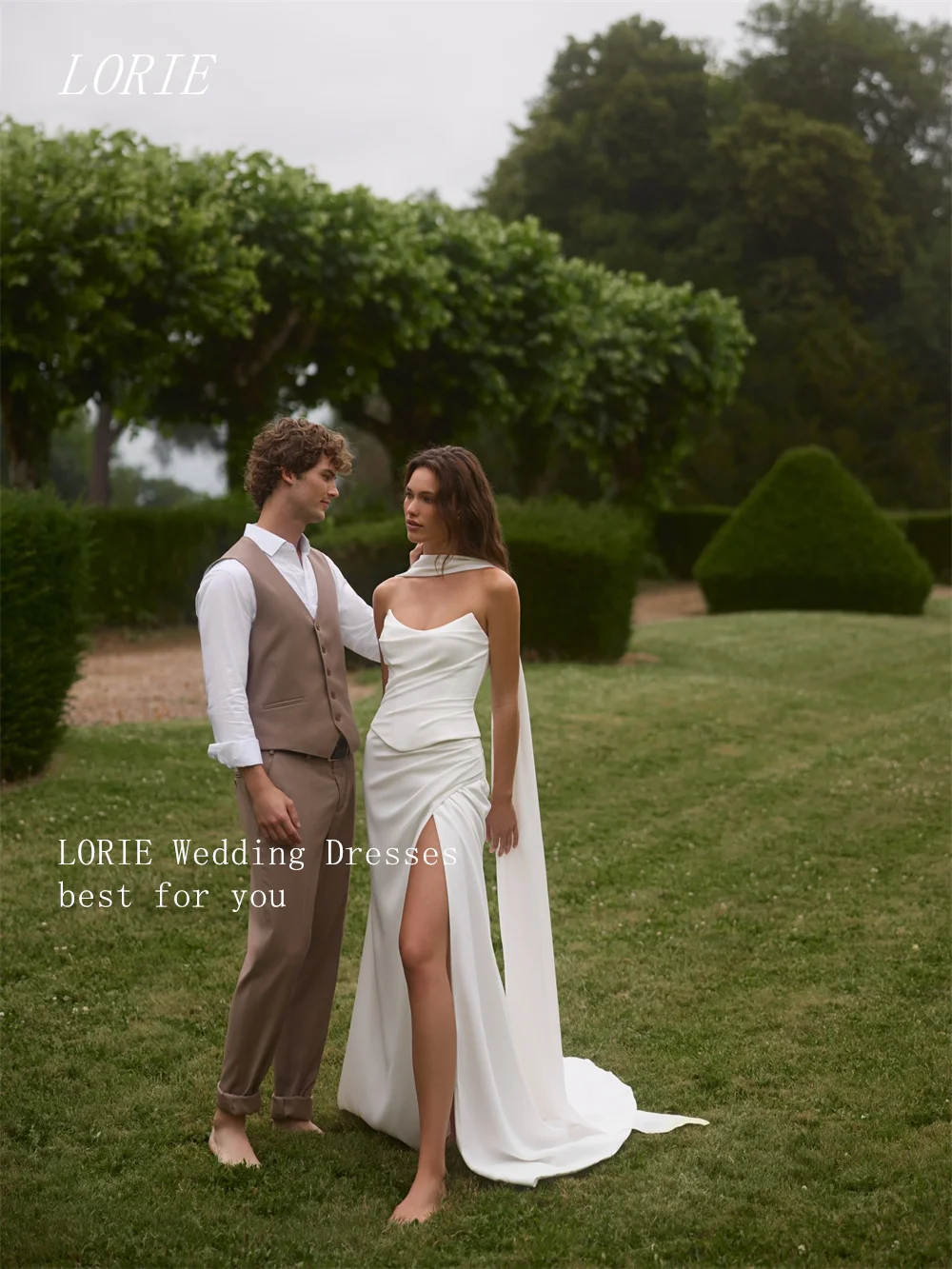 LORIE Luxury Mermaid Wedding Dress Sexy Sweetheart Bridal Dresses Hip Hugging Spaghetti Strap Wedding Gown Customized 2026
LORIE Luxury Mermaid Wedding Dress Sexy Sweetheart Bridal Dresses Hip Hugging Spaghetti Strap Wedding Gown Customized 2026