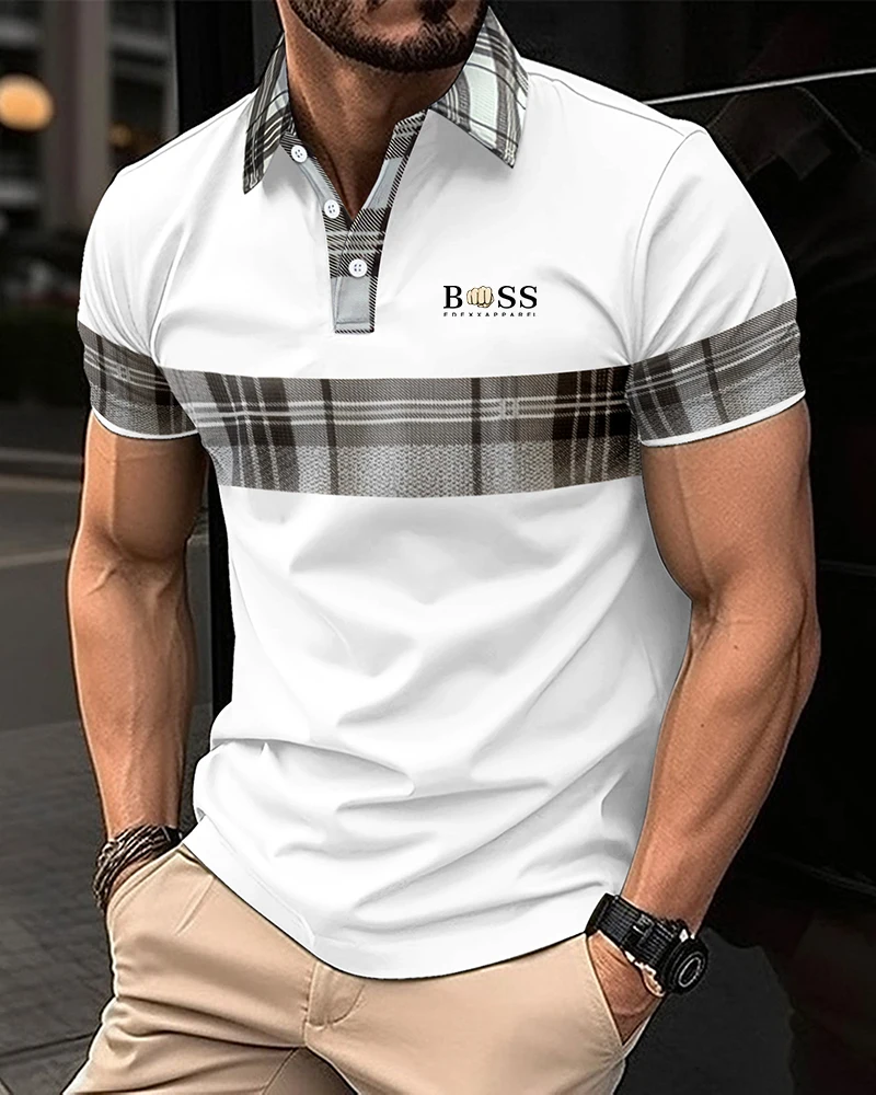 2024New Color Contrast Men's Shirt lApel Button Short Sleeve Casual Breathable Perspiration High Quality T-shirt POIO Shirt
2024New Color Contrast Men's Shirt lApel Button Short Sleeve Casual Breathable Perspiration High Quality T-shirt POIO Shirt