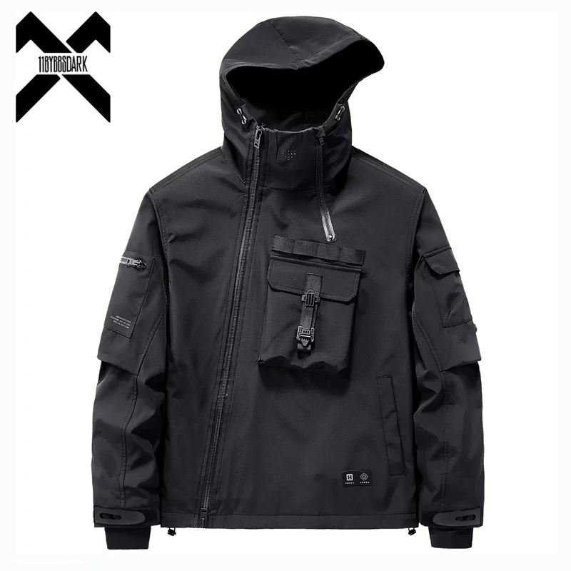 2025 мужские тактические куртки Techwear, функциональные пальто с несколькими карманами и капюшоном, ветровка, уличная одежда в стиле хип-хоп, мужская одежда
2025 мужские тактические куртки Techwear, функциональные пальто с несколькими карманами и капюшоном, ветровка, уличная одежда в стиле хип-хоп, мужская одежда