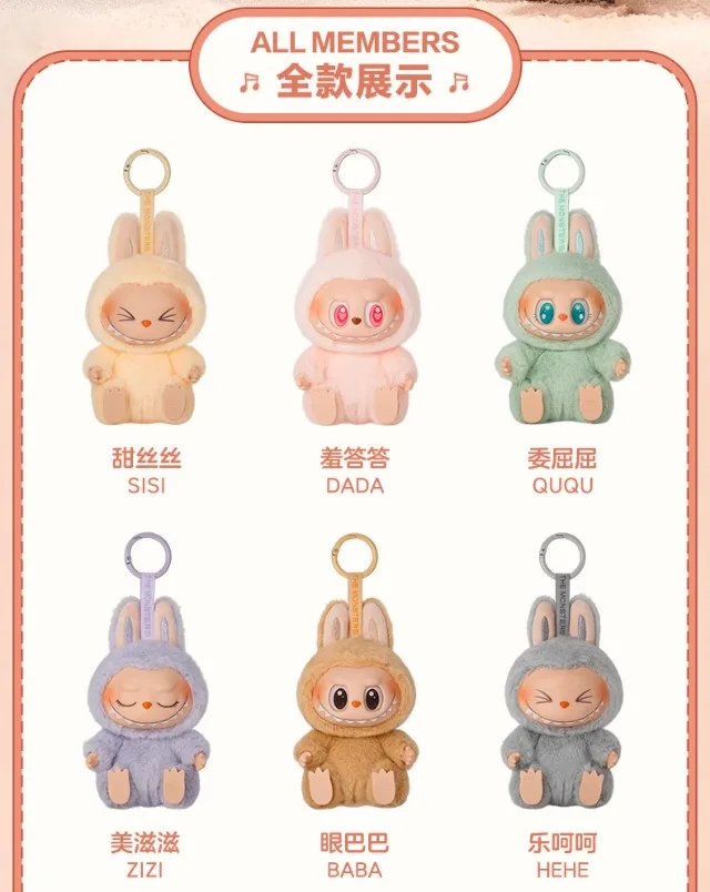 Labubu Keychain Figure - Cute Enamel Anime Model Doll Have a Seat Series Bag Pendant Gift Toy
Labubu Keychain Figure - Cute Enamel Anime Model Doll Have a Seat Series Bag Pendant Gift Toy
