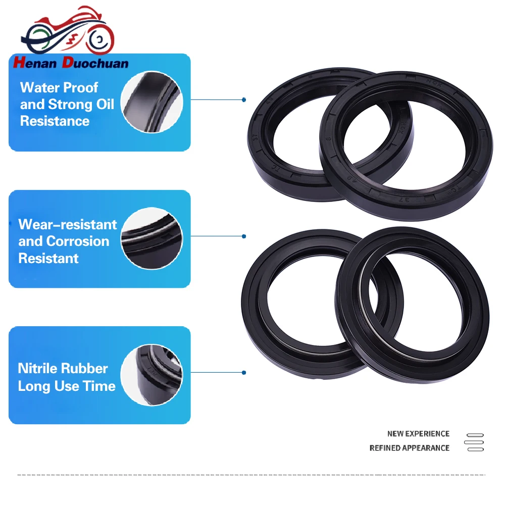37x49x8 Motorcycle Front Fork Oil Seal 37 49 Dust Cover For Kawasaki ZX1100 GPZ1100 ZX GPZ 1100 ZX1100A For Suzuki 51153-26F00
37x49x8 Motorcycle Front Fork Oil Seal 37 49 Dust Cover For Kawasaki ZX1100 GPZ1100 ZX GPZ 1100 ZX1100A For Suzuki 51153-26F00