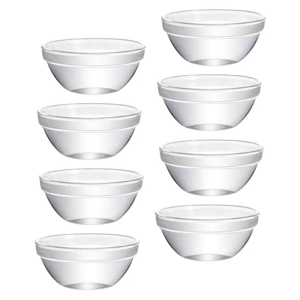 8 Pcs Dessert Bowl Mousse Food Containers Mold Serving Clear Pudding Glass Holder Versatile Trifle
8 Pcs Dessert Bowl Mousse Food Containers Mold Serving Clear Pudding Glass Holder Versatile Trifle