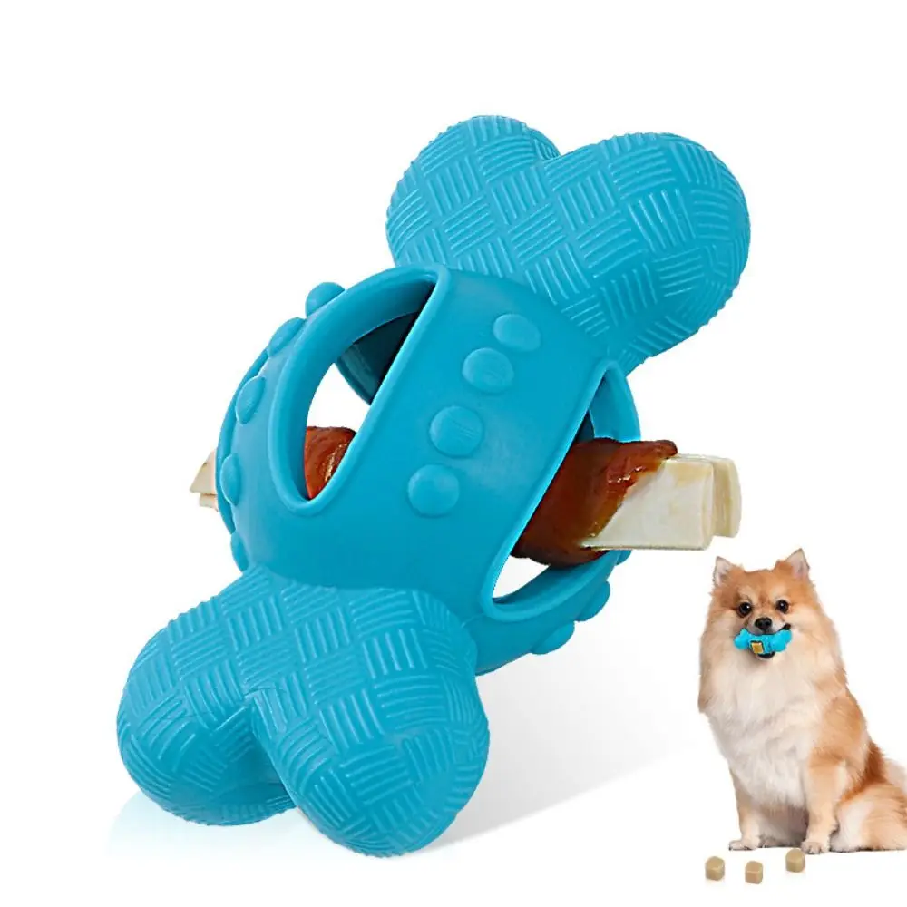 Pet Supplies Bite-resistant Pet Chew Toy Wear-resistant Interactive Pet Leaking Food Toy TPR Pet Training Toy Bones
Pet Supplies Bite-resistant Pet Chew Toy Wear-resistant Interactive Pet Leaking Food Toy TPR Pet Training Toy Bones