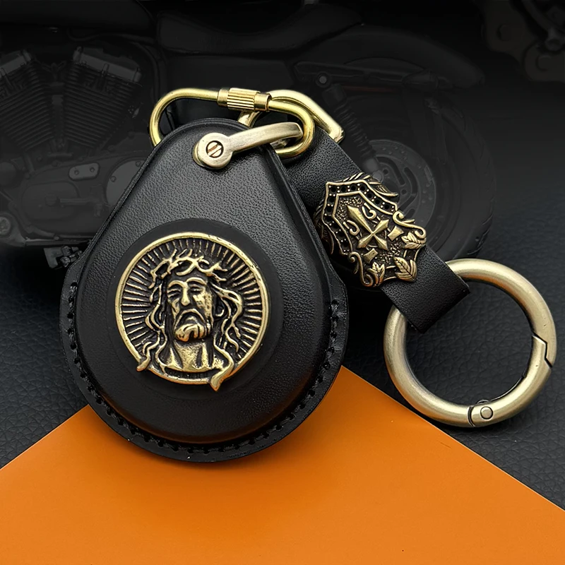 Leather Key Case Fob Cover For Harley Davidson 883 X48 1200 Motorcycles Keychains Fatboy Pure Brass Modifications
Leather Key Case Fob Cover For Harley Davidson 883 X48 1200 Motorcycles Keychains Fatboy Pure Brass Modifications