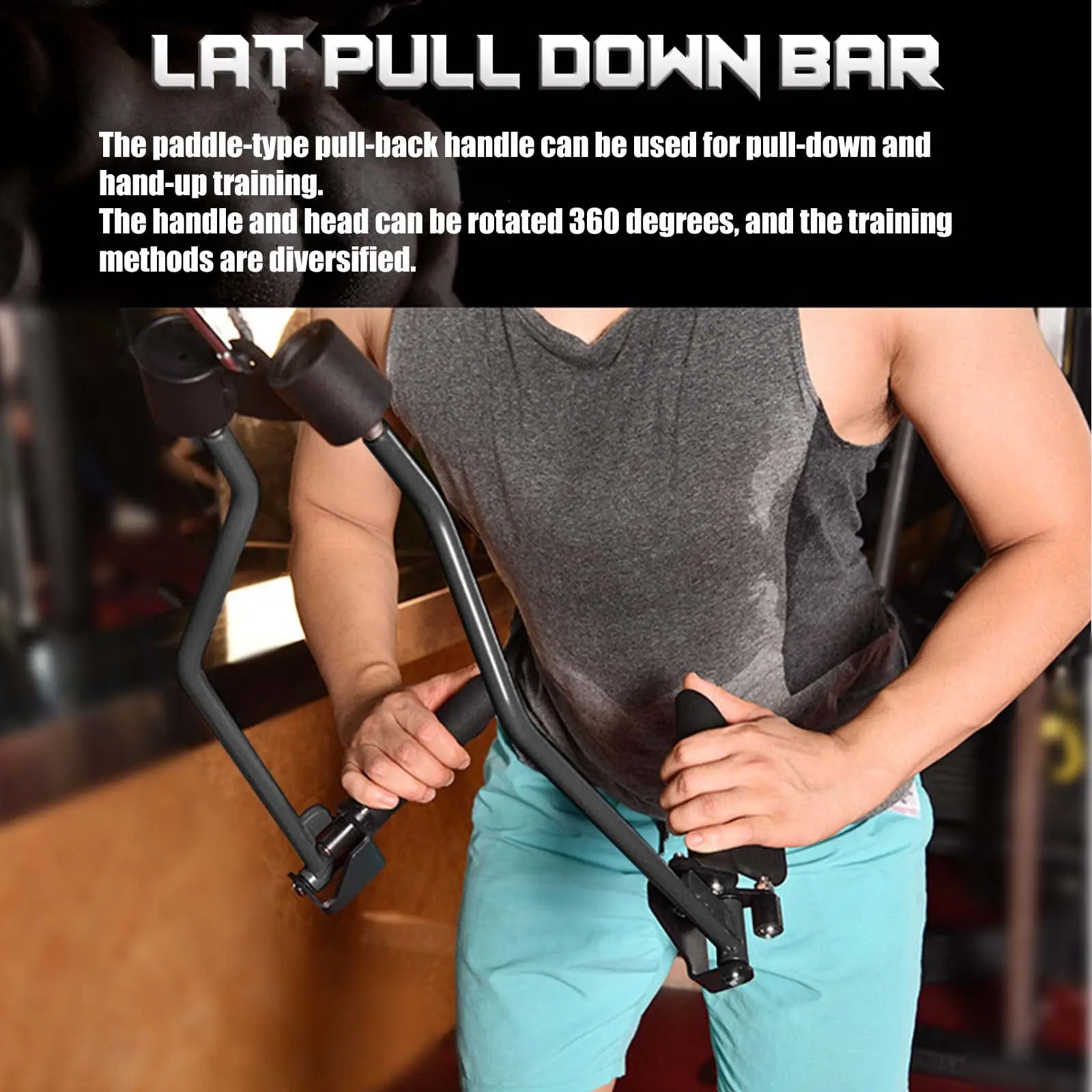 Pull Back Clip Chest Training Device Gantry Fitness Adjustable Accessories Barbell Boating Exercise Tools Back Muscle Workout
Pull Back Clip Chest Training Device Gantry Fitness Adjustable Accessories Barbell Boating Exercise Tools Back Muscle Workout