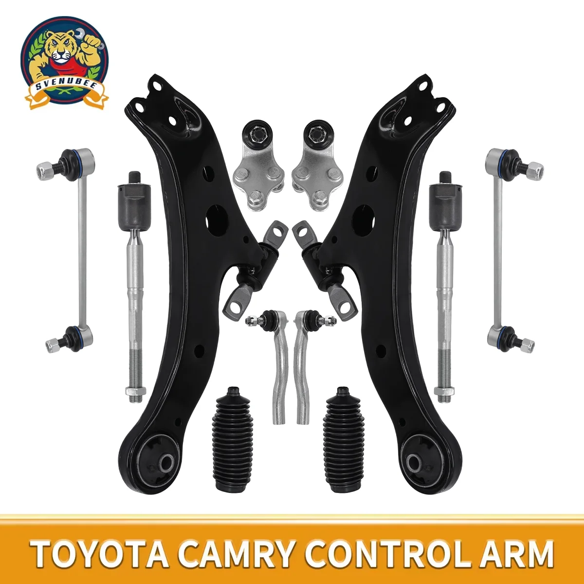Svenubee 12Pcs Front Lower Control Arm Tie Rod End Stabilizer Sway Bar Link Kits for Toyota Camry 2007 2008 2009 2010 2011
Svenubee 12Pcs Front Lower Control Arm Tie Rod End Stabilizer Sway Bar Link Kits for Toyota Camry 2007 2008 2009 2010 2011