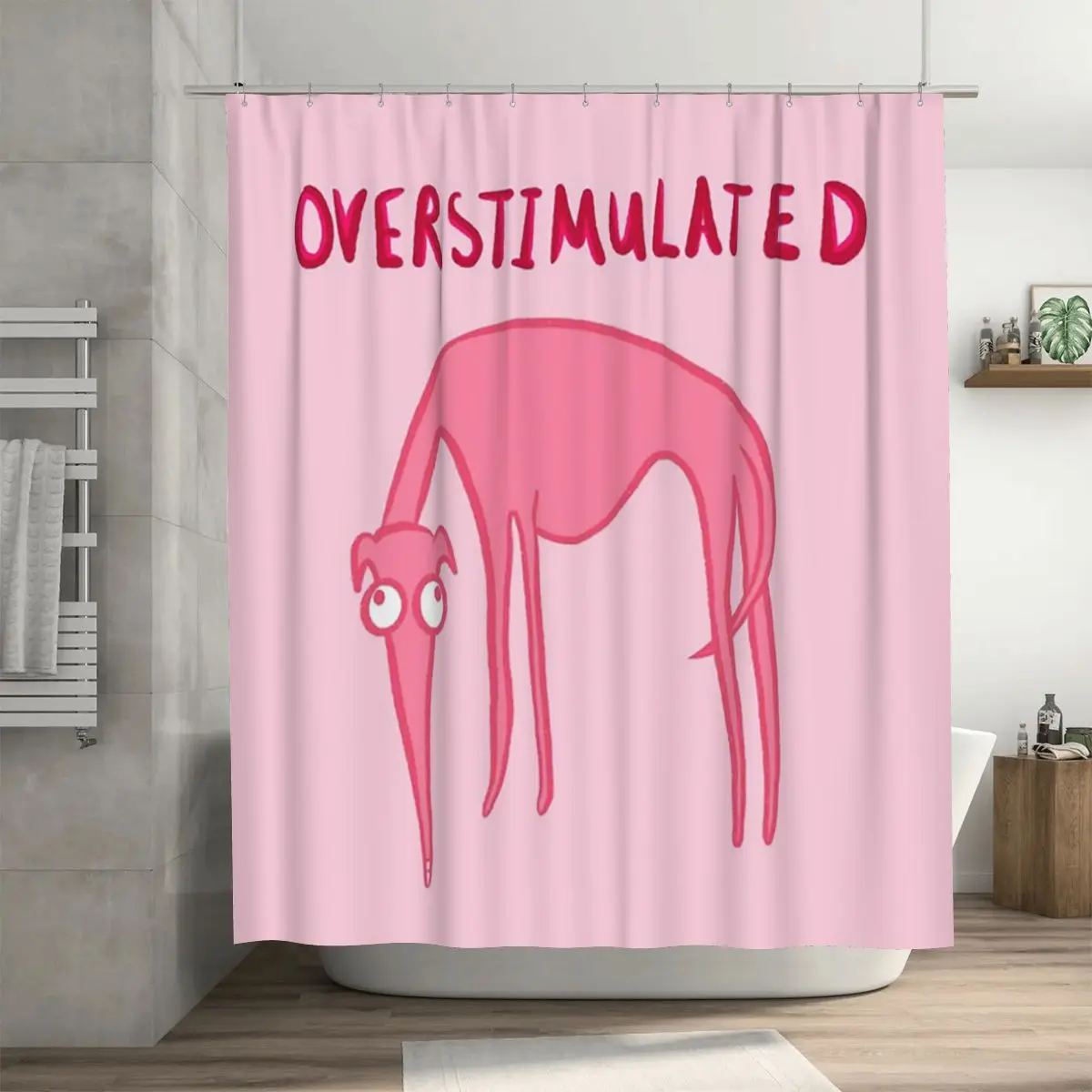 Водонепроницаемая полиэстеровая шторка для душа с крючками для ванной комнаты (для чувствительных к стимуляции)
Водонепроницаемая полиэстеровая шторка для душа с крючками для ванной комнаты (для чувствительных к стимуляции)