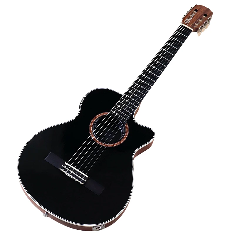 39 Inch Silent Classic Guitar 6 String Solid Spruce Top Matte Finish Okoume Wood Backplane Classic Silent Guitar with Pick Up
39 Inch Silent Classic Guitar 6 String Solid Spruce Top Matte Finish Okoume Wood Backplane Classic Silent Guitar with Pick Up