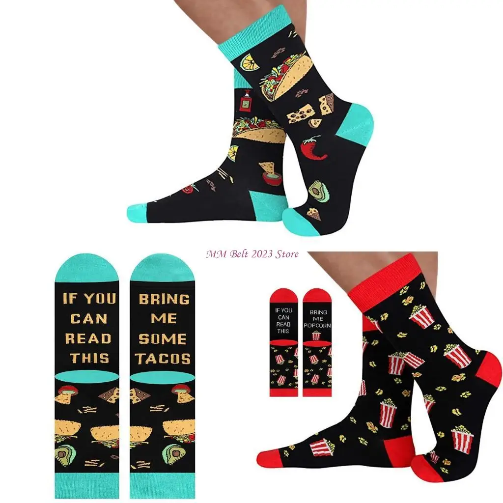 49ME Men Women Novelty Funny Saying Socks If You Can Read This Sushi Tacos Letters Print Hosiery Gifts
49ME Men Women Novelty Funny Saying Socks If You Can Read This Sushi Tacos Letters Print Hosiery Gifts