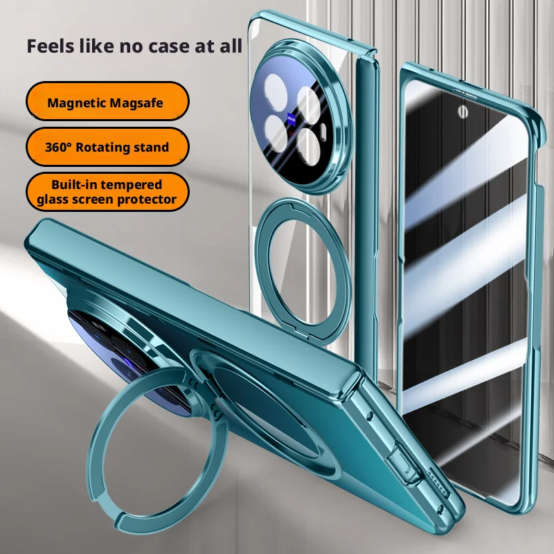 Magnetic Transparent Privacy Screen Tempered Glass Protector Case For Vivo X Fold6 Fold 6 Spring Hinged Holder Back Cover
Magnetic Transparent Privacy Screen Tempered Glass Protector Case For Vivo X Fold6 Fold 6 Spring Hinged Holder Back Cover