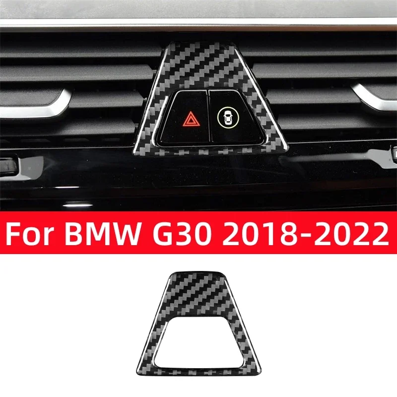 Для BMW 5 Series G30 2018-2022 аксессуары из углеродного волокна интерьер автомобиля центральное управление детской кнопкой рамка отделка крышка
Для BMW 5 Series G30 2018-2022 аксессуары из углеродного волокна интерьер автомобиля центральное управление детской кнопкой рамка отделка крышка
