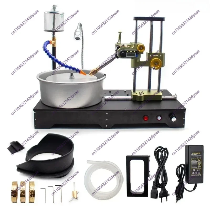 Precision Gemstone Faceting Digital Display Gem Faceting Machine with Digital Angle Manipulator Jewel Flat Grinder 0-2800RPM
Precision Gemstone Faceting Digital Display Gem Faceting Machine with Digital Angle Manipulator Jewel Flat Grinder 0-2800RPM