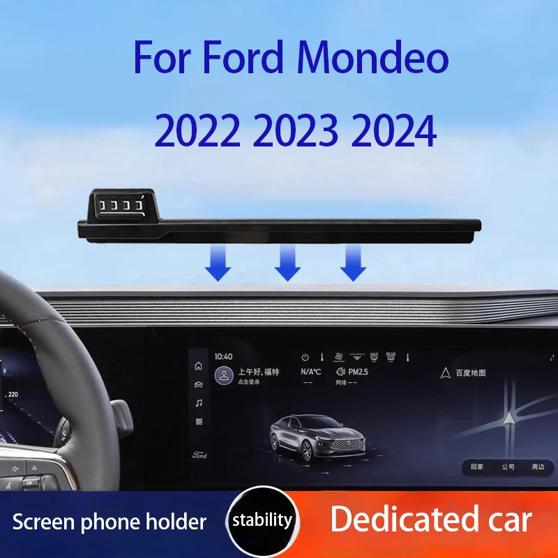 For Ford Mondeo 2022 2023 2024 Gravity Car Screen Phone Holder Wireless Charger For Car Auto Interior Accessories 360 rotation
For Ford Mondeo 2022 2023 2024 Gravity Car Screen Phone Holder Wireless Charger For Car Auto Interior Accessories 360 rotation