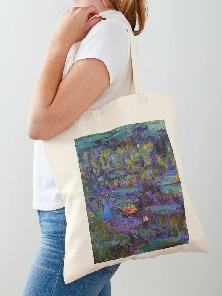Monet Water Lilies Tote Bag shopping bags foldable hand bag Beach bag
Monet Water Lilies Tote Bag shopping bags foldable hand bag Beach bag