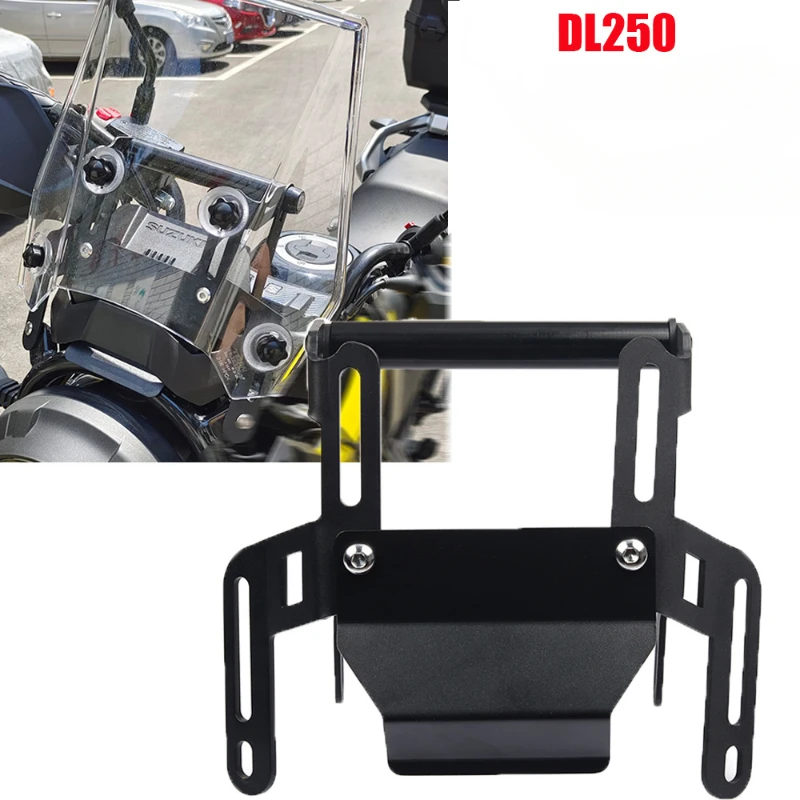 Motorcycle Navigation Support Windshield Lifting Function Adjustment GPS Phone Bracket For SUZUKI V-STROM 250 DL250 Vstrom
Motorcycle Navigation Support Windshield Lifting Function Adjustment GPS Phone Bracket For SUZUKI V-STROM 250 DL250 Vstrom