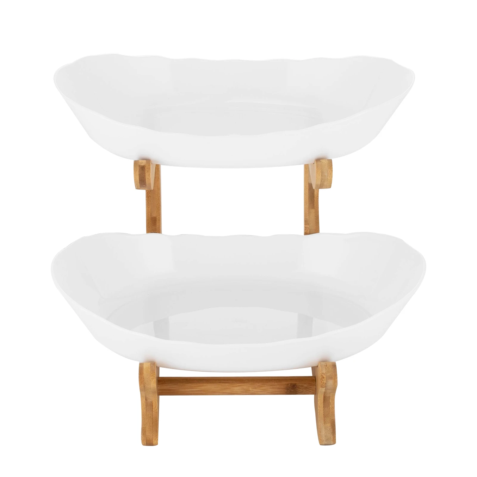 2 Tier White Fruit Bowl Fruit Basket Stand Kitchen Fruit Serving Tray Holder for Dinner Parties, Dining Tables, Weddings
2 Tier White Fruit Bowl Fruit Basket Stand Kitchen Fruit Serving Tray Holder for Dinner Parties, Dining Tables, Weddings