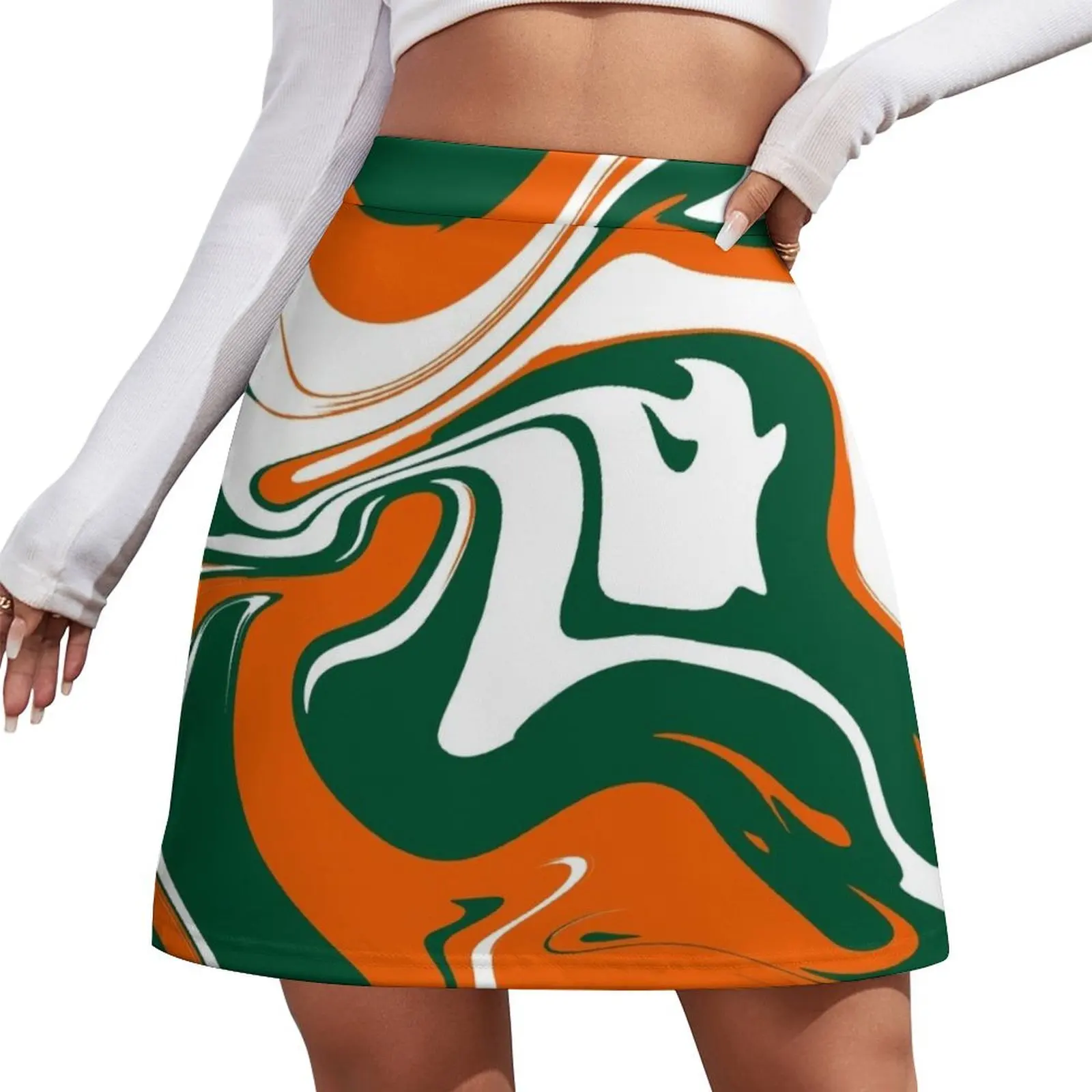 Green and Orange Marbled Mini Skirt luxury evening dresses 2026 women's skirt 2026 trend School uniform fashion korean clothing
Green and Orange Marbled Mini Skirt luxury evening dresses 2026 women's skirt 2026 trend School uniform fashion korean clothing