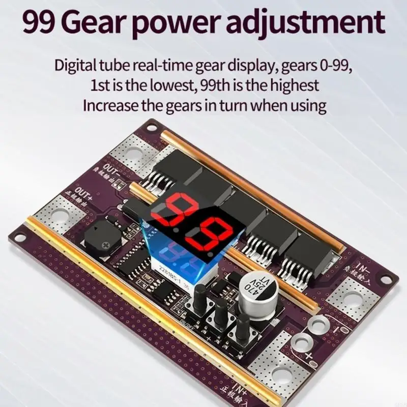 G88B 18650 Lithium Battery Spot Welder 99 Gear Digital Display Control Board Shells
G88B 18650 Lithium Battery Spot Welder 99 Gear Digital Display Control Board Shells