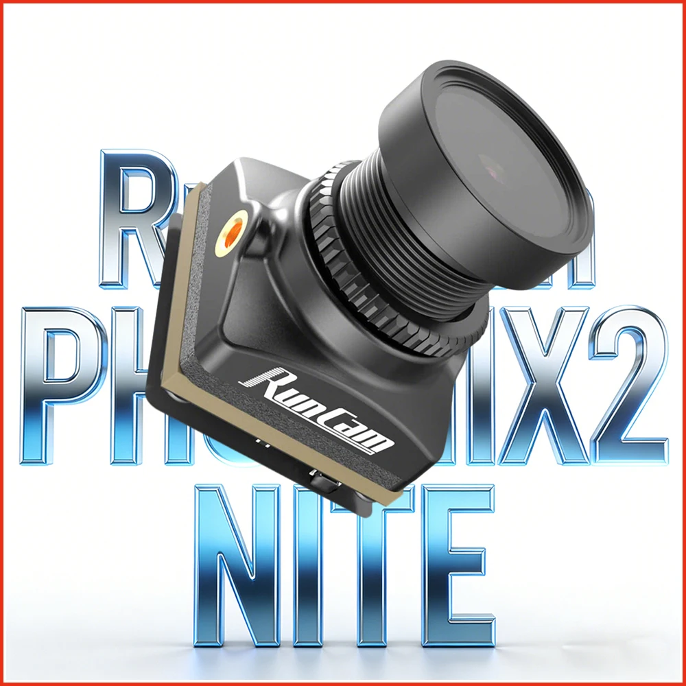 RunCam Phoenix 2 Nite 1500TVL 16:9 PAL/NTSC Starlight Analog Night Vision FPV Camera
RunCam Phoenix 2 Nite 1500TVL 16:9 PAL/NTSC Starlight Analog Night Vision FPV Camera