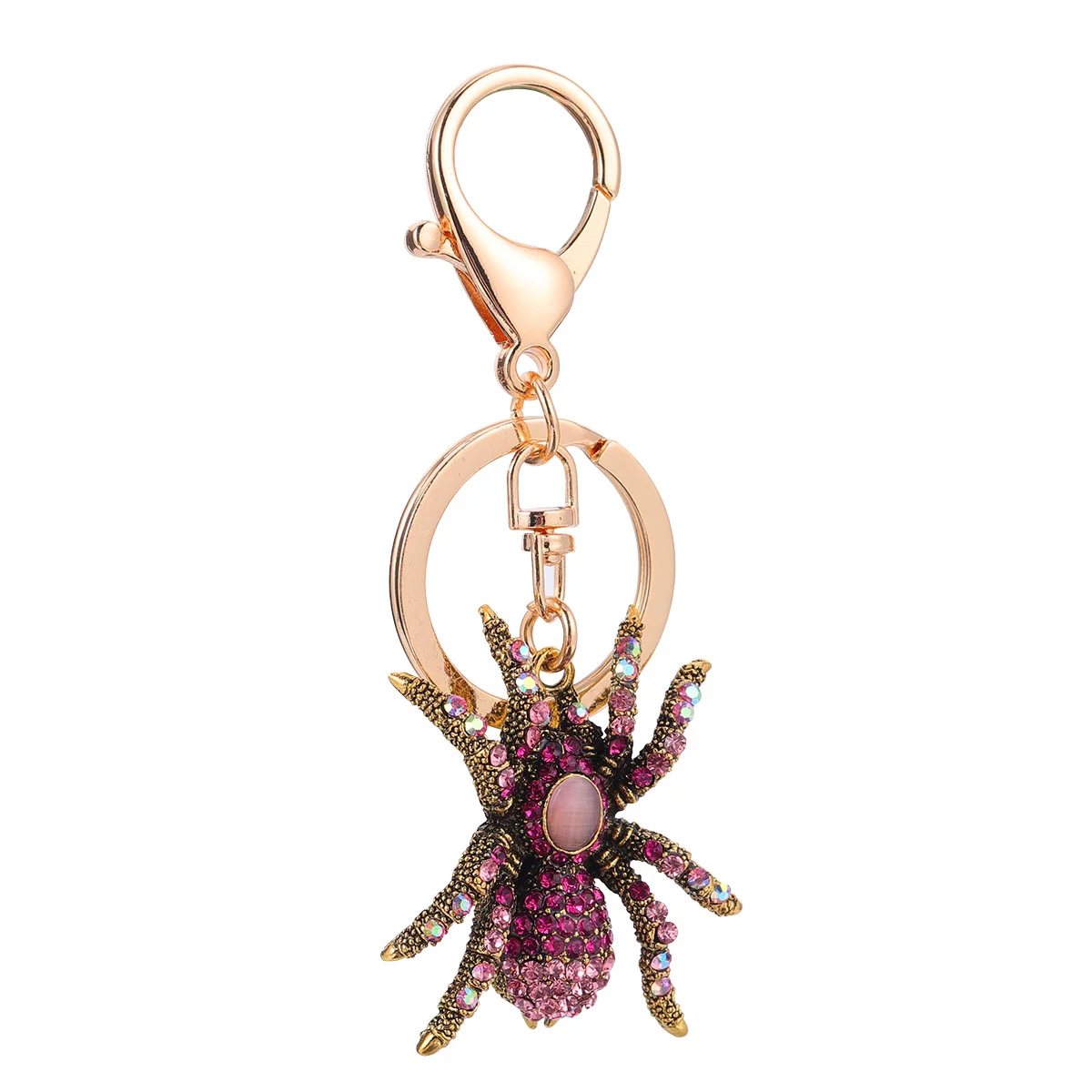 Rhinestone Key Charms Spider Keychain Decoration Western Style Ornament Bag Pendant
Rhinestone Key Charms Spider Keychain Decoration Western Style Ornament Bag Pendant