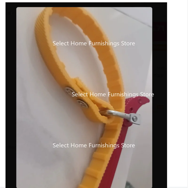 Suitable for Water Purifier Wrench Pre-Filter Bottle Filter Element Anti-Slip Belt Wrench Tool
Suitable for Water Purifier Wrench Pre-Filter Bottle Filter Element Anti-Slip Belt Wrench Tool