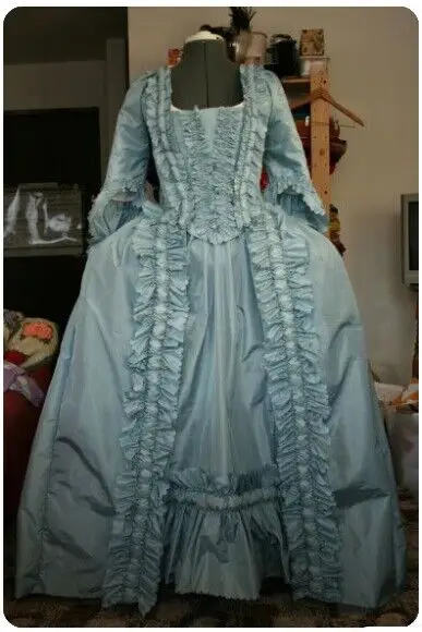 18th Century Marie Antoinette Gown Dress Women's Rococo Dress Princess Queen Cosplay Costume Dress Medieval Victorian Dress
18th Century Marie Antoinette Gown Dress Women's Rococo Dress Princess Queen Cosplay Costume Dress Medieval Victorian Dress