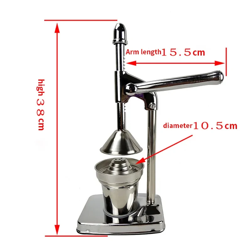 Profsional Juicer Manual Citrus Prs And Stainls Steel Countertop Squeezer F Orange
Profsional Juicer Manual Citrus Prs And Stainls Steel Countertop Squeezer F Orange