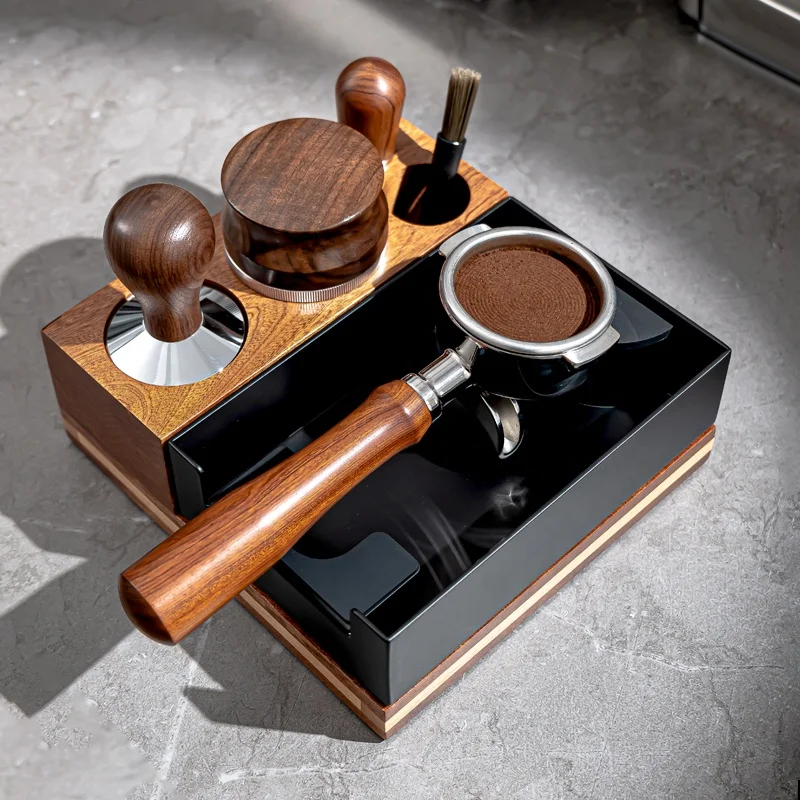 Coffee tools set coffee knock box coffee tamper espresso tamper holder station
Coffee tools set coffee knock box coffee tamper espresso tamper holder station