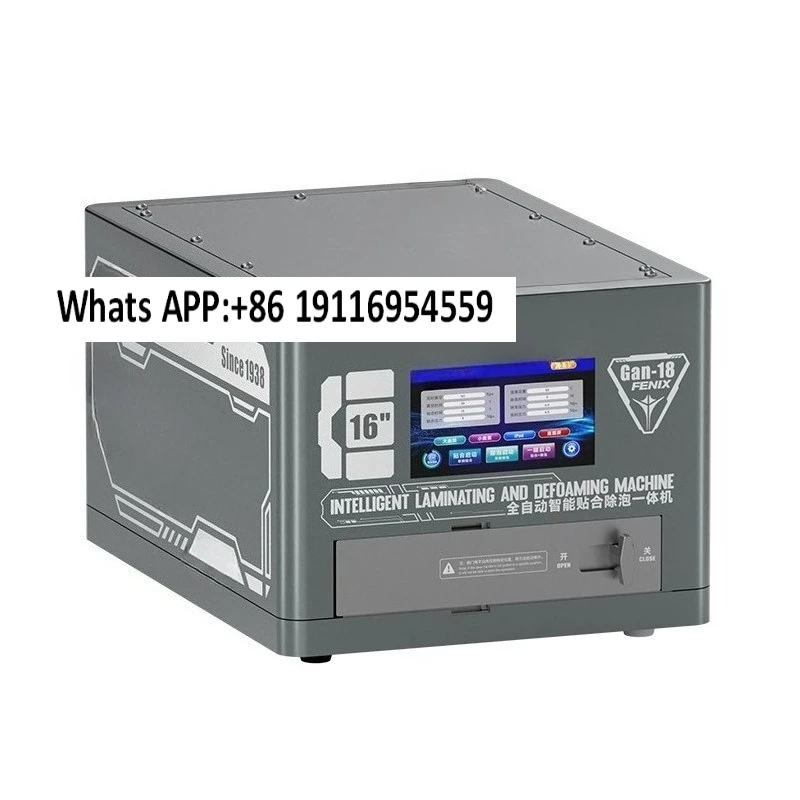 four-in-one bubble removal laminating machine automatic numerical control face-to-face screen, screen laminating machine