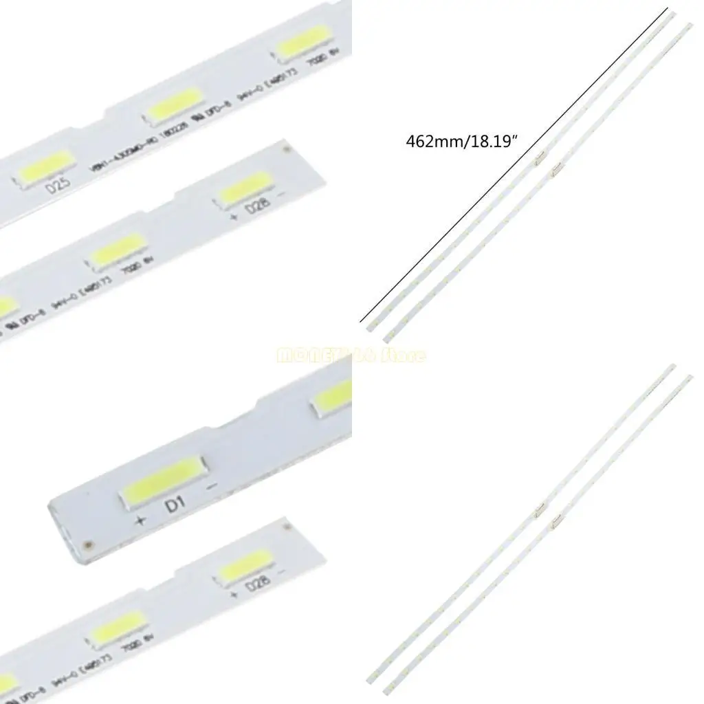 F62C LED Bars For UA43NU7100 UE43NU7092 UE43RU7400 LED Backlight Strip 462MM
F62C LED Bars For UA43NU7100 UE43NU7092 UE43RU7400 LED Backlight Strip 462MM