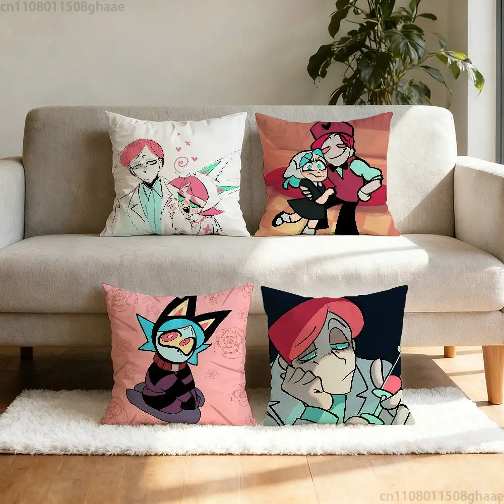 P-PSYCHO CUTIES Pillow Case Square Double-Sided Printing Short Plush Sofa Cushion Cover Bedroom Bedside Pillow
P-PSYCHO CUTIES Pillow Case Square Double-Sided Printing Short Plush Sofa Cushion Cover Bedroom Bedside Pillow