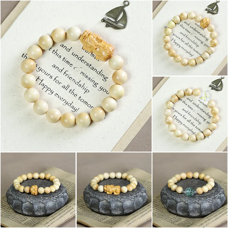 DIY Boxwood Prayer Beads Bracelet Unisex Wrist Mala Meditation Beaded Jewelry for Men and Women Gifts
DIY Boxwood Prayer Beads Bracelet Unisex Wrist Mala Meditation Beaded Jewelry for Men and Women Gifts