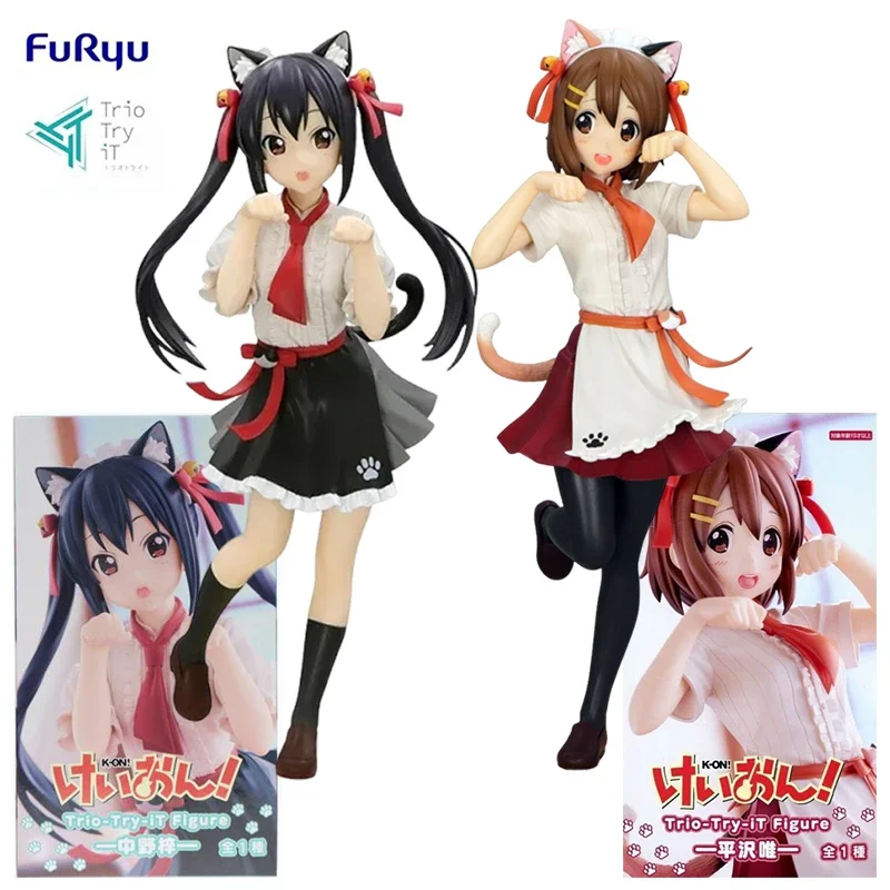 FuRyu Trio-Try-iT K-ON! Hirasawa Yui Nakano Azus ~Cat Ear Ver.~ PVC 22/21CM Anime Action Figures Model Collection Toy In Stock
FuRyu Trio-Try-iT K-ON! Hirasawa Yui Nakano Azus ~Cat Ear Ver.~ PVC 22/21CM Anime Action Figures Model Collection Toy In Stock