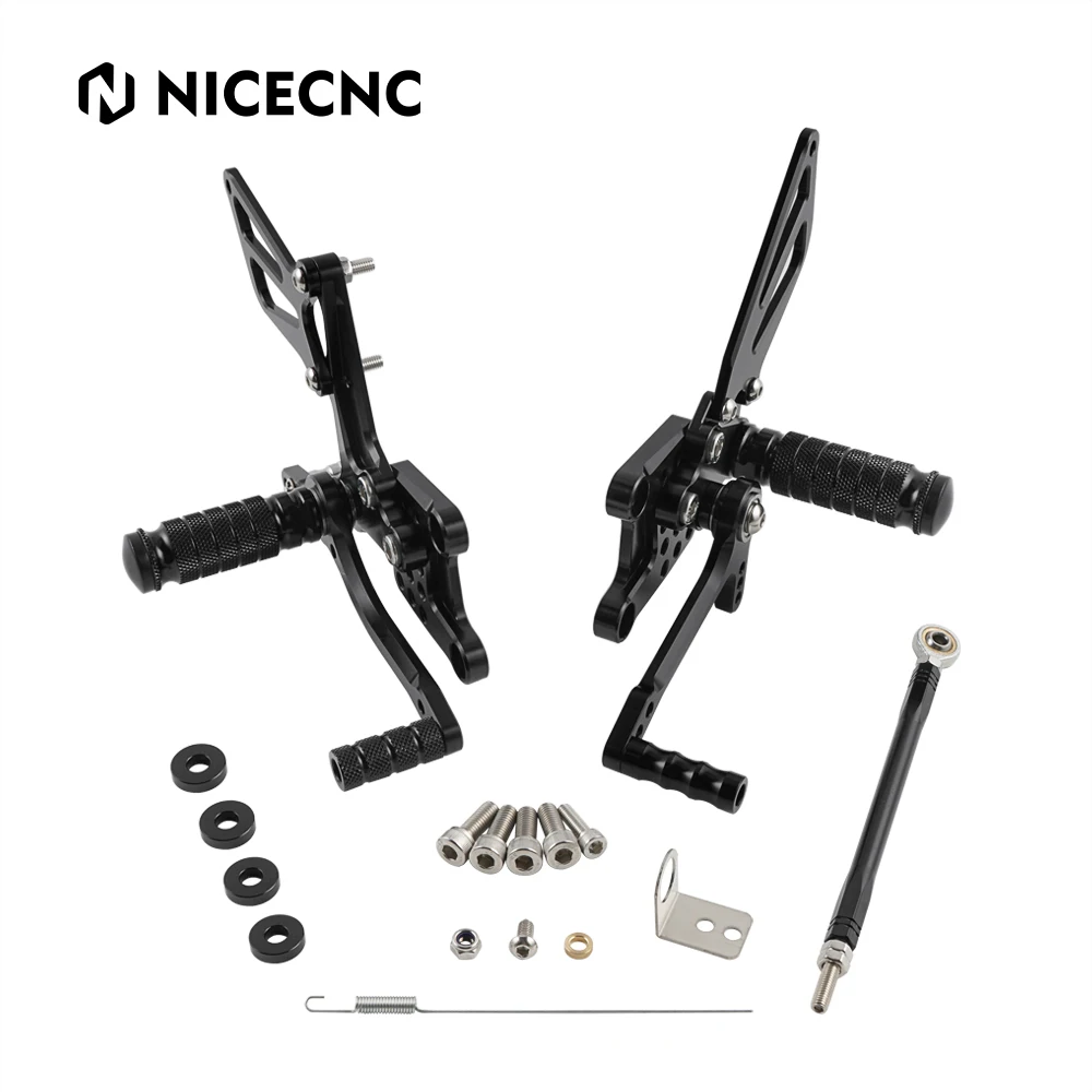 NICECNC Racing Adjustable Footrests Rear Sets For Suzuki SV650 SV650S 1999-2010 SV1000 SV1000S 2003-07 GSXR600 GSXR750 GSXR1000
NICECNC Racing Adjustable Footrests Rear Sets For Suzuki SV650 SV650S 1999-2010 SV1000 SV1000S 2003-07 GSXR600 GSXR750 GSXR1000