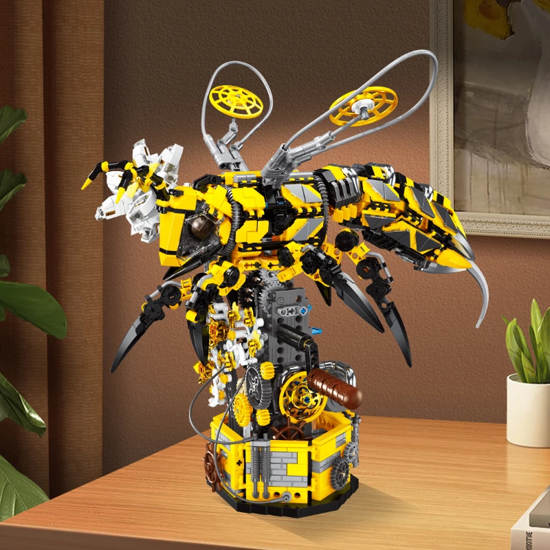 Klein's new building block mechanical insect series Bumblebee scorpion grasshopper beetle mantis assembly model children's toys
Klein's new building block mechanical insect series Bumblebee scorpion grasshopper beetle mantis assembly model children's toys