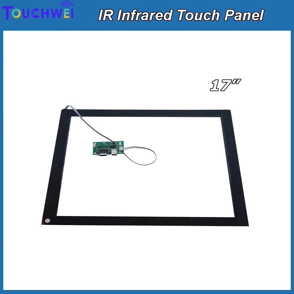 17 Inch Infrared Touch Screen Panel With Controller USB/RS232 Support 3M Application For Gaming Machines
17 Inch Infrared Touch Screen Panel With Controller USB/RS232 Support 3M Application For Gaming Machines