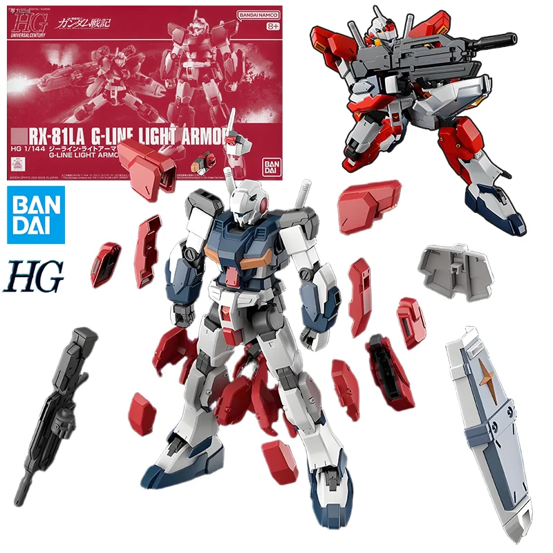 Bandai Original Gundam Model Kit Anime Figure PB Limited HGUC 1/144 RX-81LA G-LINE LIGHT ARMOR Action Figures Toys Gifts for Kid
Bandai Original Gundam Model Kit Anime Figure PB Limited HGUC 1/144 RX-81LA G-LINE LIGHT ARMOR Action Figures Toys Gifts for Kid