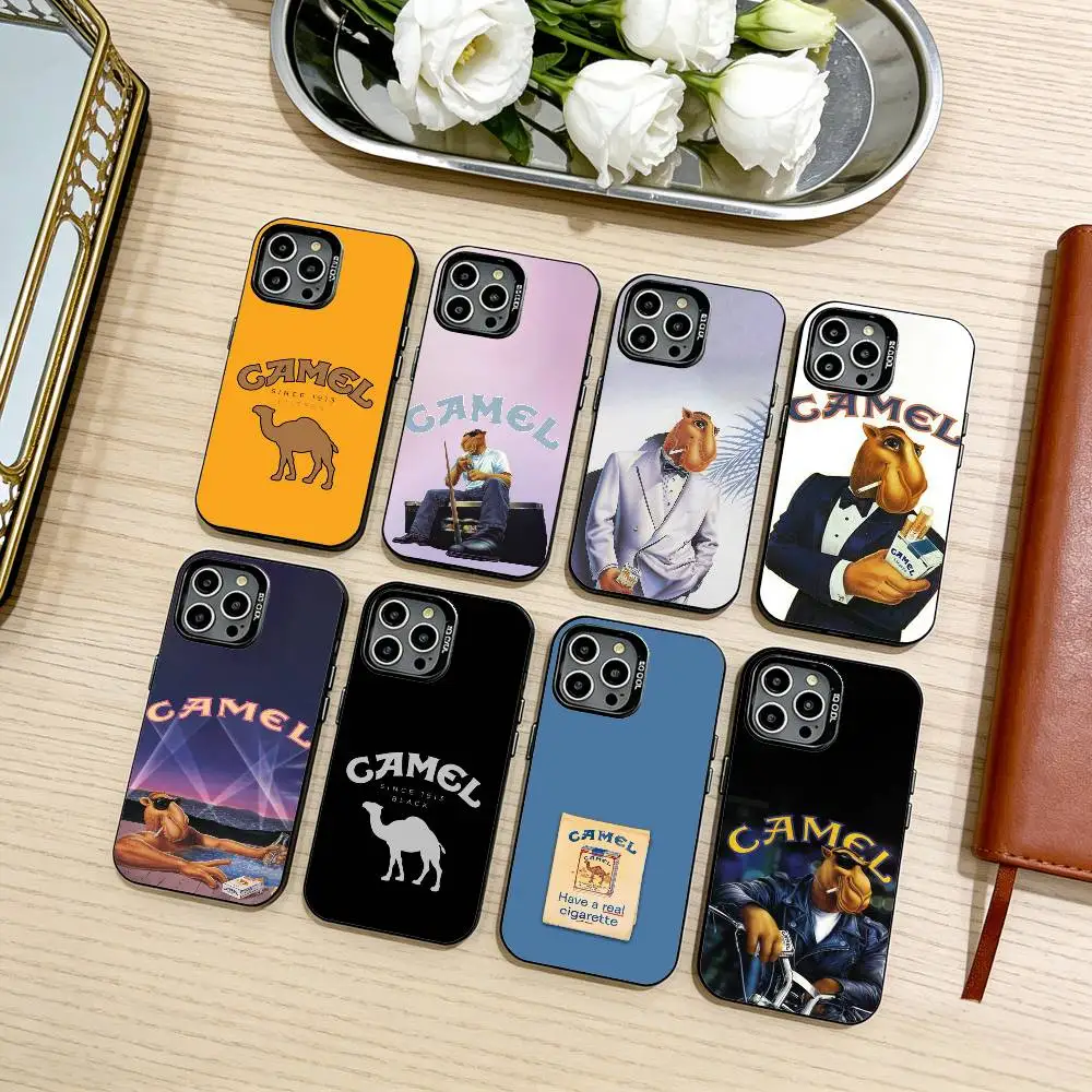 Cigarette-Brand Camel Phone Case For iPhone17,16,15,14,13,12,11 Plus,Pro Max Black Candy silver phone case
Cigarette-Brand Camel Phone Case For iPhone17,16,15,14,13,12,11 Plus,Pro Max Black Candy silver phone case