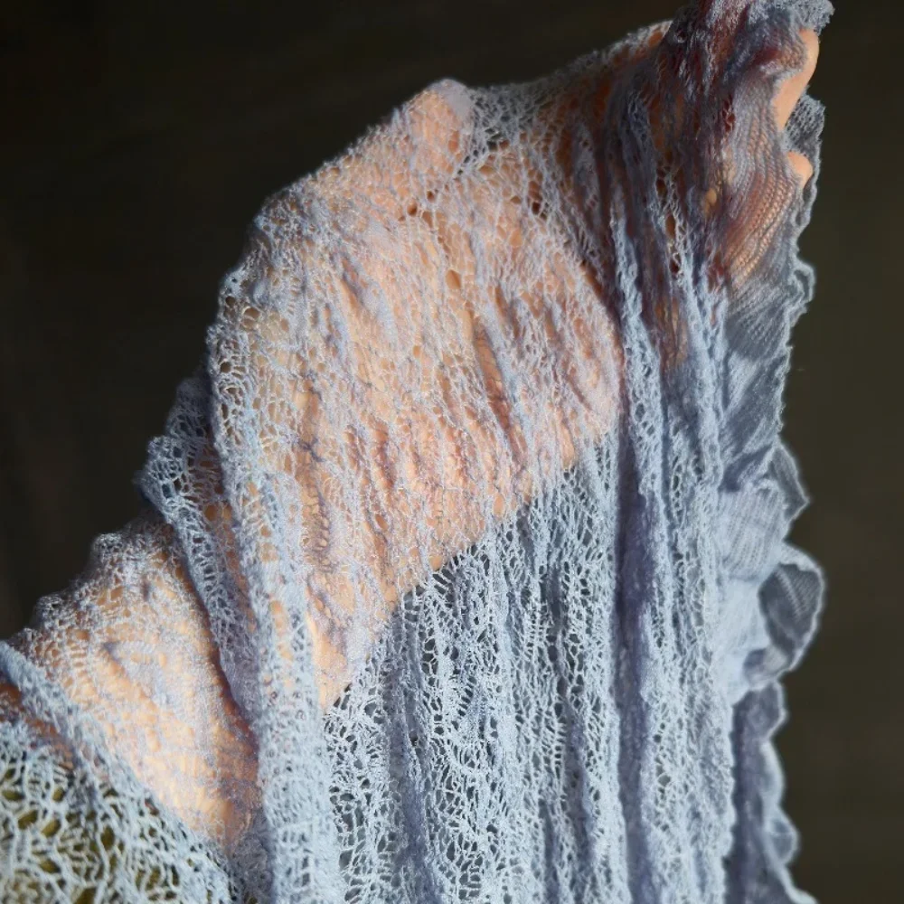Retro Blue Hollow Irregular Lace Fabric for Ultra Soft DIY Designer Clothing Diy Sewing Fabrics By The Yard Cloth Material
Retro Blue Hollow Irregular Lace Fabric for Ultra Soft DIY Designer Clothing Diy Sewing Fabrics By The Yard Cloth Material