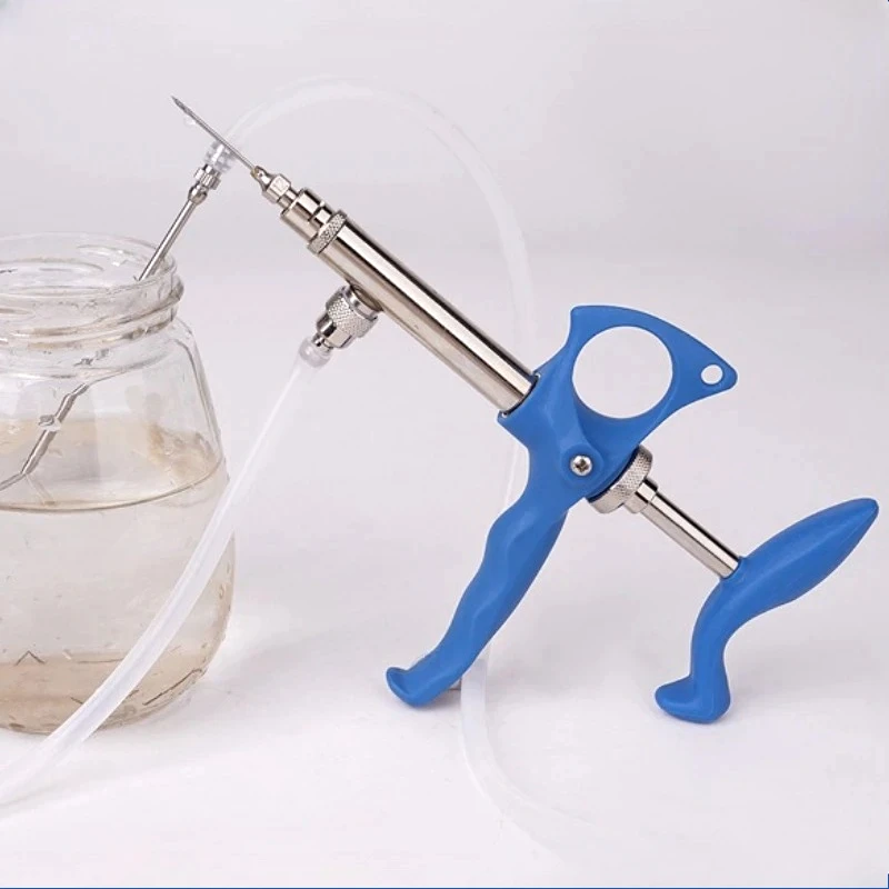 Непрерывный шприц для животных, ветеринарный шприц для курицы, автоматический шприц для вакцин, устройство для дозирования инъекций животных 0,75 мл/1 мл/2 мл
Непрерывный шприц для животных, ветеринарный шприц для курицы, автоматический шприц для вакцин, устройство для дозирования инъекций животных 0,75 мл/1 мл/2 мл