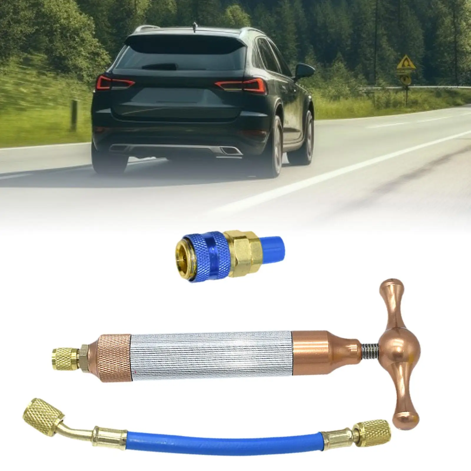 Universal Car Oil Injector High Pressure Metal Oil Part Auto Condensation Hose for Car Air Conditioner Additive Tools
Universal Car Oil Injector High Pressure Metal Oil Part Auto Condensation Hose for Car Air Conditioner Additive Tools