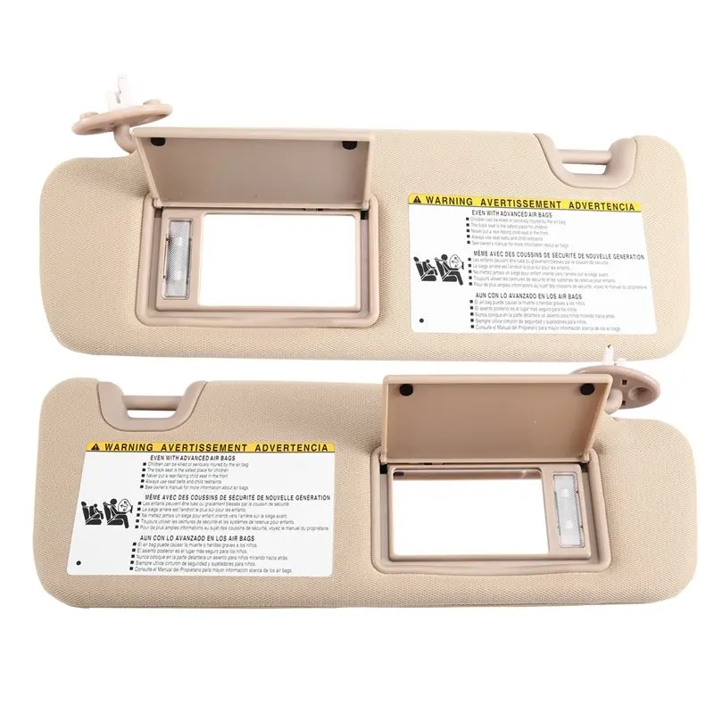 AS57-74320-0E074-A0 74310-0E074-A0 Car Beige Sun Visor With Mirror For Toyota Highlander 2014 2015 2016 2017 2018 2019
AS57-74320-0E074-A0 74310-0E074-A0 Car Beige Sun Visor With Mirror For Toyota Highlander 2014 2015 2016 2017 2018 2019