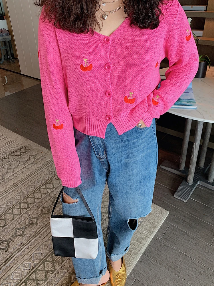 Kimdaeki вязаный свитер с v-образным вырезом, женский открытый кардиган больших размеров, весенне-осенний утягивающий трикотаж, верхняя одежда, корейский сле
Kimdaeki вязаный свитер с v-образным вырезом, женский открытый кардиган больших размеров, весенне-осенний утягивающий трикотаж, верхняя одежда, корейский сле