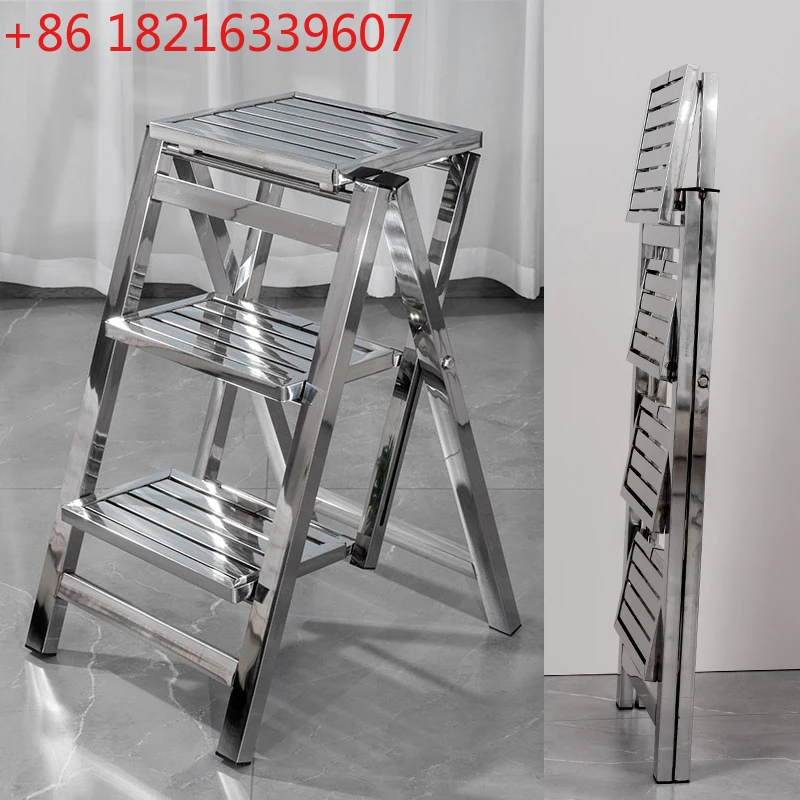 TAOP Stainless Steel Folding Ladder Heavy Duty A-Frame Step Stool Non-Slip Climbing Ladder for Roof Acces Home Multifunctional L
TAOP Stainless Steel Folding Ladder Heavy Duty A-Frame Step Stool Non-Slip Climbing Ladder for Roof Acces Home Multifunctional L